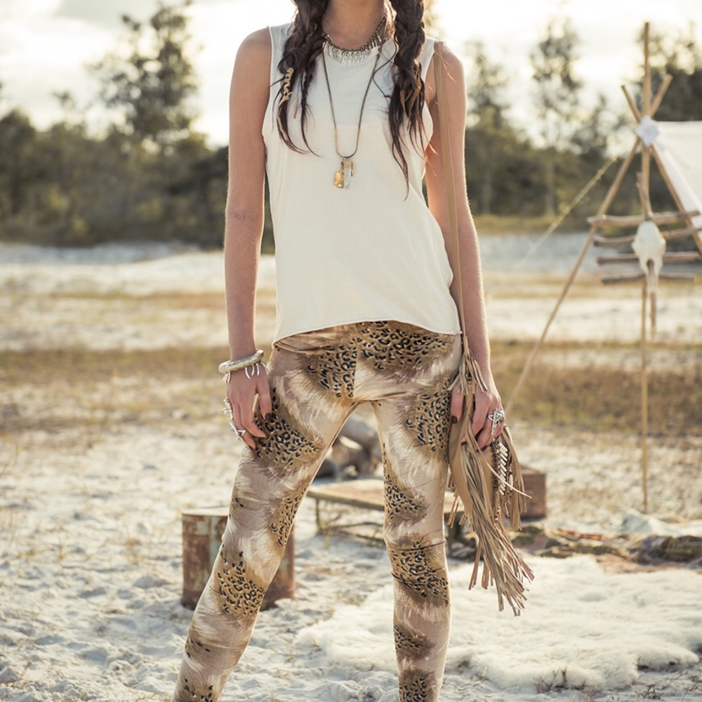 SPELL SAVANNAH VELVET LEGGINGS